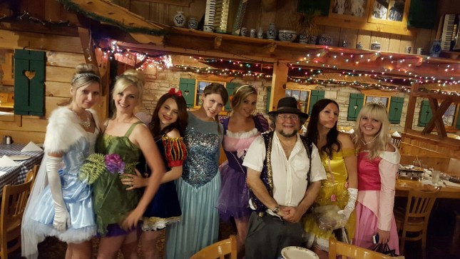 An average night at the Gasthof